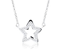  Star Silver Necklace SPE-3308